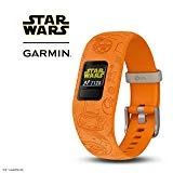 Garmin vívofit Jr 2, Kids Fitness/Activity Tracker, 1-Year Battery Life, Adjustable Band, Star Wars Light Side, Bright Orange
