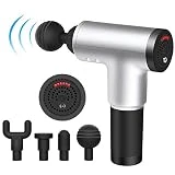6 Speeds Massage Gun, Cordless Handheld Deep Tissue Muscle Massager, Chargeable Percussion Device Super Quiet