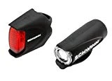 Schwinn 45 lumen Quick Wrap Front & Rear Light Set, Black