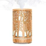 MEIDI Essential Oil Diffuser, Aromatherapy Diffuser, Portable Quiet Ultrasonic Aroma Cool Mist Humidifier Diffuser With Adjustable Mist Mode, Fascinating LED Night Lights, Auto Shut-Off