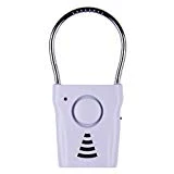 SABRE Door Handle Alarm - 110dB Door Alarm for Home Security - Audible up to 600 Feet (185M) Away - Vibration-Triggered Security Alarm Sounds when Door Knob is Touched from Outside