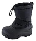 Northside Kids' Frosty, Black, 4 M US Big Kid