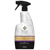 Stone Care International Granite Cleaner, Polish, and Sealer - 24 Ounce - Cleans Polishes and Seals Stone Granite Quartz Marble Limestone Travertine Slate Surfaces