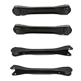 Detroit Axle- 4pc Front Upper Lower Control Arms Kit for 1991 1992 1993 1994 1995 1996 1997 1998 1999 2000 2001 Jeep Cherokee - [1991-1992 Jeep Comanche]