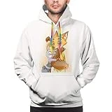Zoo-to-Pia Print Pullover Hoodie Sweatshirt With Kangaroo Pocket for Teens Unisex Adult