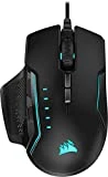 Corsair Glaive PRO - RGB Gaming Mouse - Comfortable & Ergonomic - Interchangeable Grips - 18,000 DPI Optical Sensor - Black