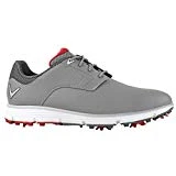 Callaway Men's Lajolla Golf Shoe, Grey/red, 8