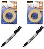Scotch Freezer Tape Marker Set for Plastic Freezer Bags Baggie Food Storage Baggy