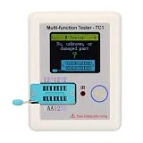 LCR-TC1 Colorful Display Pocketable Multifunctional TFT Backlight Transistor Tester for Diode Triode Capacitor Resistor Transistor LCR ESR NPN PNP MOSFET