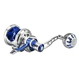 Gomexus Saltwater Jigging Reel Narrow Spool 6.3:1 Lever Drag Right Hand Conventional Reel EX300