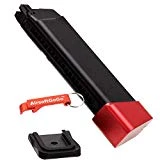 AGG X AMORER Works Custom Magazine with Mag Base Stand for Marui & WE G17,G18c, G34, G35 Series Airsoft GBB (Black & Red)