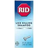 RID Lice Killing Shampoo, Proven Effective Head Lice Treatment for Kids and Adults, Includes Nit Comb, Bottle, 8.0 Ounces