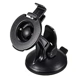 ErYao GPS Mount Fixed Bracket for Garmin GPS NUVI Series Bracket Fixed Frame 306 Degree Rotation (Black)