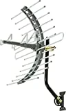 GE Pro Attic Mount TV Antenna, Outdoor, Attic, Long Range Antenna, Digital, HDTV Antenna, 4K 1080P VHF UHF, Compact Design, 29884