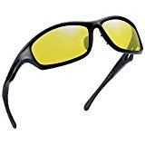 Joopin Polarized Sport Sunglasses for Men Women UV400 Sports Sun Glasses Shades (Hd Night Vision)