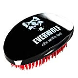Hard Wave Brush For Wolfing | Curved Wolfing Brush By Wrightling (Black)