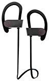 Bluetooth Headphones,Meanswell Wireless Bluetooth V4.1 In Ear Noise Cancelling Sweatproof Sports Headphones with Mic for Gym, Hiking, Jogging, Cycling, Running, Biking, Exercising