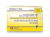 HealthCareAisle Esomeprazole Magnesium Delayed-Release Capsules, USP | Treats Frequent Heartburn | 20 mg | 42 Count