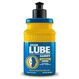 HeadBlade HeadLube Glossy Aftershave Moisturizer Lotion for Men (5 oz) - Leaves Head Shiny and Grease-Free