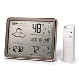 AcuRite 75077A3M Wireless Weather Station with Large Display, Wireless Temperature Sensor and Atomic Clock