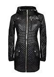 Michael Michael Kors Black Gray Hooded Coat (L)