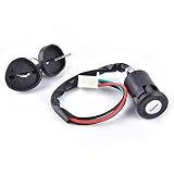 4 Wires Ignition Switch Key Set with Dust Cap for 50cc 70cc 90cc 110cc 125cc 150cc 200cc 250cc TaoTao SUNL ATV Dirt Bike Electric Scooter