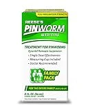 Reeses Pinworm Medicine Liquid For Entire Family, Full Prescription Strength, 2 Oz