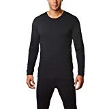 32 DEGREES Men's Heat Performance Mesh Baselayer Tee- Black -M