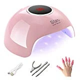 Goyaesque Nail Dryer UV LED Nail Lamp 24W, Polish Set, Gel Polish Light, UV Nail Light Quick Dry Machine, Nail Polish Curing Gel LED Dryer. (Pink)
