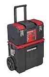 CRAFTSMAN DIY Wheeled Lockable Tool Organizer with Detachable Tool Box