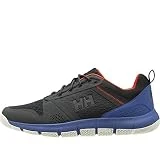 Helly-Hansen Mens Skagen F-1 Offshore Sailing Shoe, 981 Ebony/Royal Blue/Cherry Tomato/Off White, 9