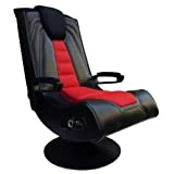 X-Rocker Extreme III 2.0 Rocker Chair x Rocker 5109201 Extreme III 2.0 Gaming Rocker Chair with Audio System, black/Grey