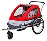 Schwinn Trailblazer Double Bike Trailer, 16' Wheels