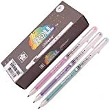 Sakura Xpgb 12-piece Gelly Roll Assorted Colors Stardust Galaxy Pen Gel Ink Bold Sparkling, Bagged Pen Set of Assorted Colors