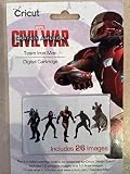 CRICUT DIGITAL CARTRIDGE CIVIL WAR CAPTAIN AMERICA TEAM IRON MAN