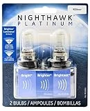 GE Lighting 9004NHP/BP2 Nighthawk Platinum Halogen Replacement Bulb, 2-Pack