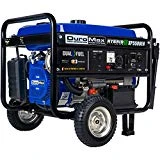 DuroMax XP5500EH 5,500 Watt 7.5 HP Portable Electric Start Dual Fuel Gas/Propane Generator