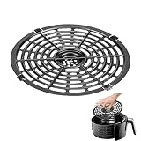 Air Fryer Replacement Grill Pan For Power Gowise 5QT-5.8QT Air Fryers, Crisper Plate,Air fryer Accessories, Non-Stick Fry Pan, Dishwasher Safe