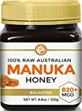 Manuka Honey MGO 820+ (NPA 20+) Highest Grade Medicinal Strength Manuka With Antibacterial Activity - Raw, Certified - 250g by Good Natured