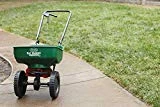 Turf Builder EdgeGuard Mini Broadcast Spreader | Spreads Grass Seed, Fertilizer and Ice Melt | Use in Spring, Summer, Fall and Winter | Holds up to 5,000 sq. ft. of Scotts Grass Seed or Fertilizer Pro