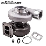 maXpeedingrods GT45 T4 Upgrade Turbo Charger V-Band 1.05 A/R 98mm 600+HPs Huge Boost, Racing External Wastegate Turbocharger for 3.0L-6.0L Engine