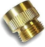 SpigotMaster ~SM01 Vacuum Breaker Adapter~ Converts an Arrowhead PK1390 Anti-Siphon Valve Into a Straight Through Connection