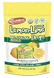 Koochikoo Sugar Free Organic Drops Pouch, Lemon Lime, 16 CT (2 Oz, Pack - 1)