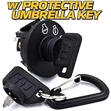 HD Switch Starter Ignition Switch Replaces Toro Time Cutter (NOT for ZZ Models) SS3200 SS3216 SS3225 SS4200 SS4216 SS4225 SS4235 SS4250 SS4260 SS5000 Includes 2 Protective Umbrella Keys & Carabiner