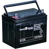 BATLIQ1001, BATLIQ1008, BATLIQ1014, BATLIQ1017, MU-1 SLD M, MU-1 SLD A, UB12350, 6-FM-33, DCM0035L, SLA1155, 6-GFM-33, 6-GFM-35 Replacement Battery 12v 35ah U1-35 Sealed AGM for Pride Mobility, MK, Universal Power, Sail, Power Patrol
