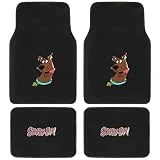 BDK Warner Brothers Scooby Doo Floor Mats for Car - Universal Fit, Looney Tunes Cartoon Design Auto Accessories