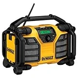 DEWALT 20V MAX/12V Jobsite Radio and Battery Charger – Radio Only (DCR015)