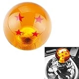 DEWHEL 54MM Dragon Ball Z Manual Gear Shift Shifter knob JDM 4 5 6 Speed 4 Star Round Universal Fit for Honda Acura Mazda Mitsubishi Nissan Infiniti Lexus Toyota Scion BRZ Hyundai Ford Jeep etc