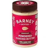 BARNEY Powdered Almond Butter, Unsweetened, Paleo, KETO, Non-GMO, Skin-Free, 8 Ounce