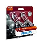 Philips 9007 X-tremeVision Upgrade Headlight Bulb with up to 100% More Vision, 2 Pack